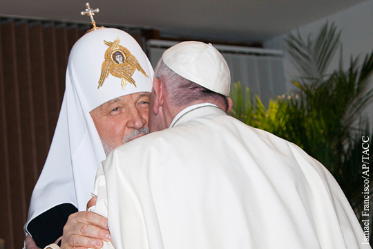 Патриарха и папу сближает дехристианизация мира