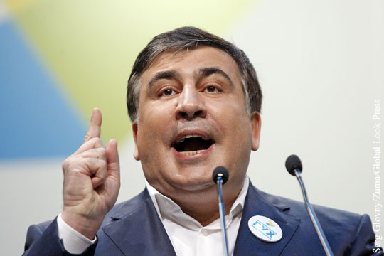 Саакашвили в Мюнхене сравнил Грузию с огурцом