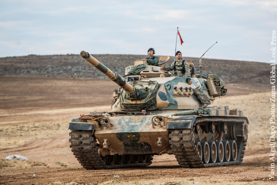 Турция опровергла ввод войск в Сирию