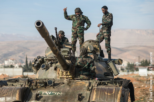 Сирийские ополченцы совместно с курдами установили контроль над городом Тель-Рифаат