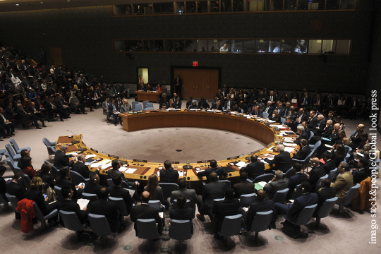 Россия перечислила в СБ ООН нарушения международного права Британией и США