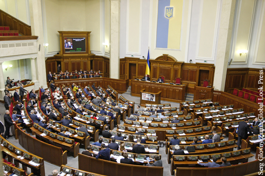 Рада признала работу кабмина Украины неудовлетворительной