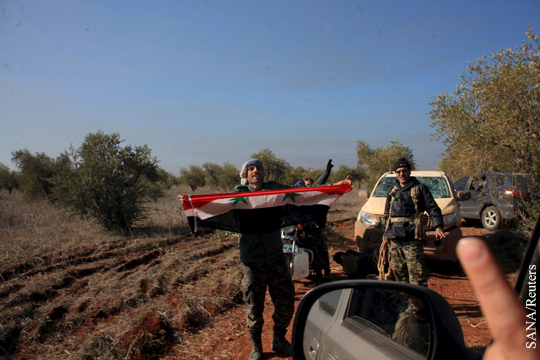 Сирийские войска начали наступление на последний оплот боевиков к северу от Латакии