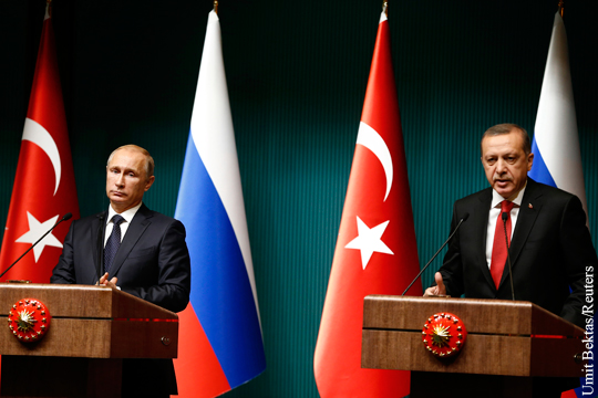 В ЕС увидели «огромный потенциал для эскалации» между Россией и Турцией