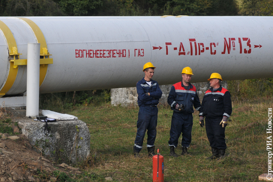 В Минэнерго не исключили потребности Киева в российском газе будущей зимой