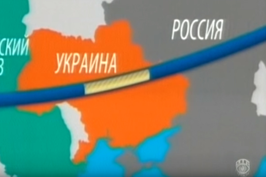 Украинский телеканал показал карту страны без Крыма