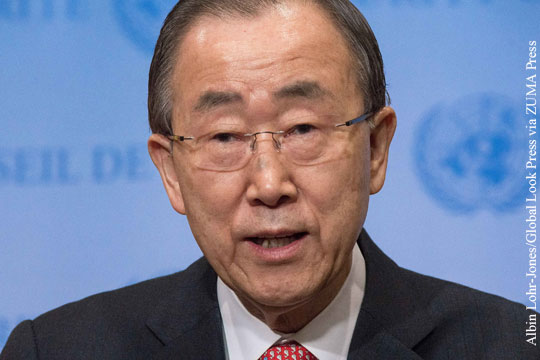 Пан Ги Мун прокомментировал резолюцию СБ ООН по Сирии