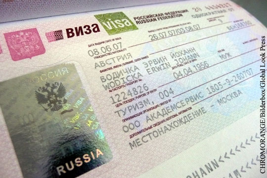 Облегчению путешествий в Россию мешает «принцип взаимности» 