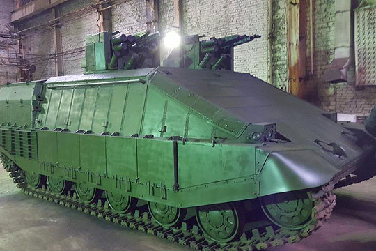 «Инновационный» украинский танк подготовили к испытаниям