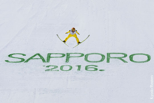 На лыжных соревнованиях в Японии прогремел взрыв