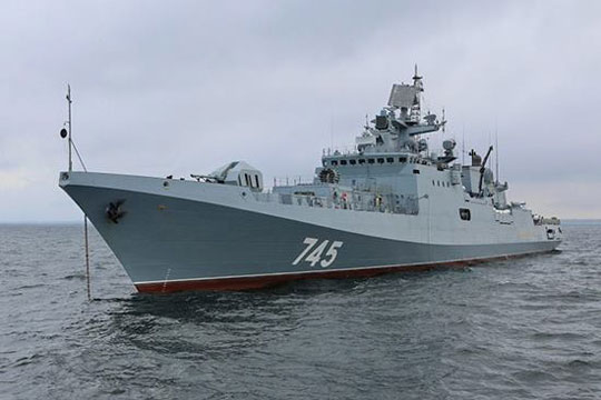 Андреевский флаг подняли на фрегате «Адмирал Григорович»