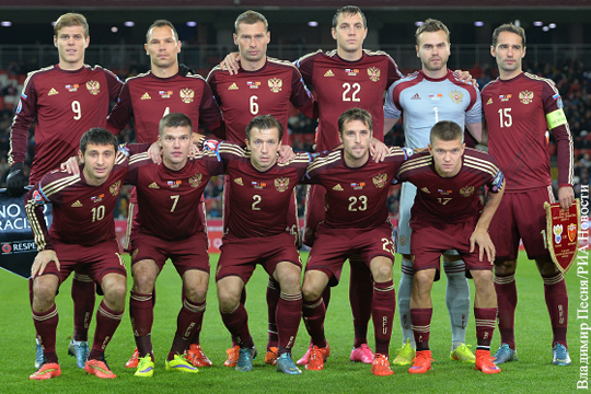 Назван состав сборной России по футболу на матчи с Литвой и Францией