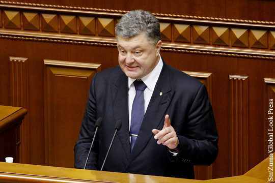 Порошенко пообещал надавить на Россию из-за Крыма