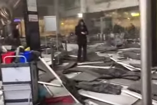 Взрыв в аэропорту Брюсселя устроил террорист-смертник