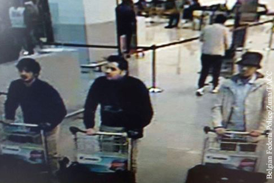 Террористы в аэропорту Брюсселя переносили бомбы в чемоданах