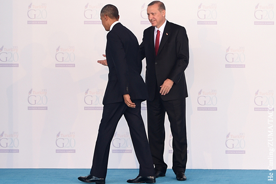 Обама отказался от встречи один на один с Эрдоганом