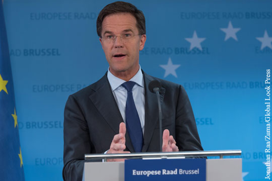 Премьер Нидерландов выступил против вступления Украины в ЕС