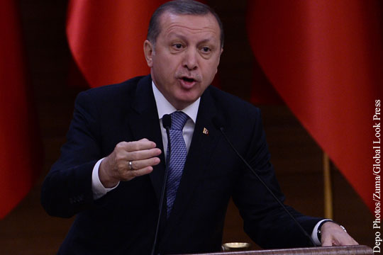 Эрдоган обвинил Европу в невыполнении обязательств по борьбе с терроризмом