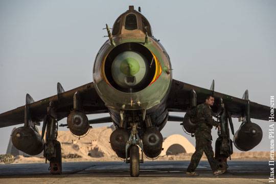 Армия Сирии подтвердила потерю Су-22