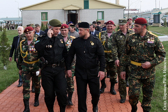 Кадыров назвал честью для чеченцев службу в Нацгвардии