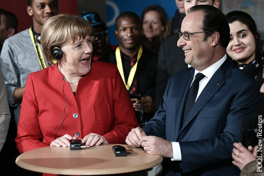 Олланд: Франция и Германия окажут Украине поддержку по ассоциации с ЕС