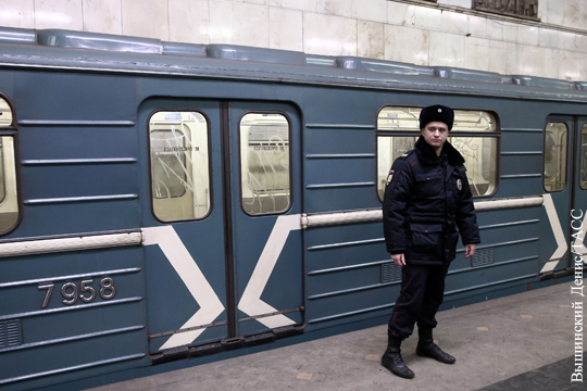 Полиция задержала стрелявшего в московском метро мужчину