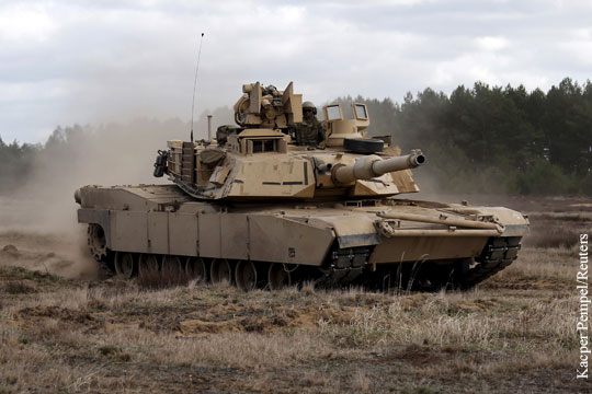 США назвали число направленных в Эстонию танков Abrams