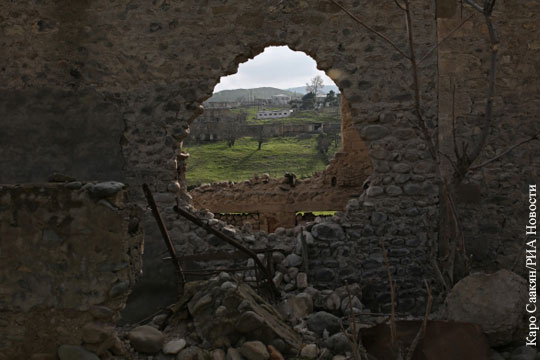 Стороны карабахского конфликта начали сбор тел погибших