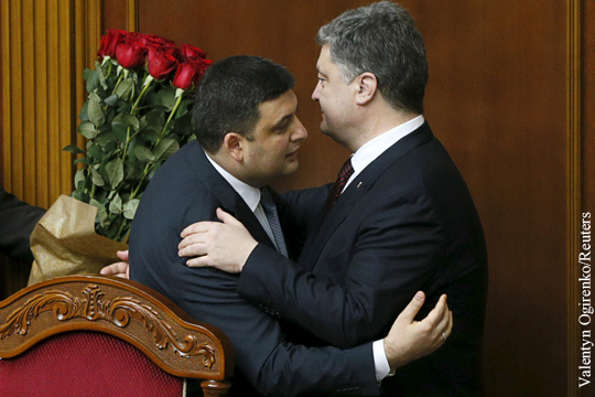 Порошенко поручил премьеру Гройсману «возобновление Донбасса»