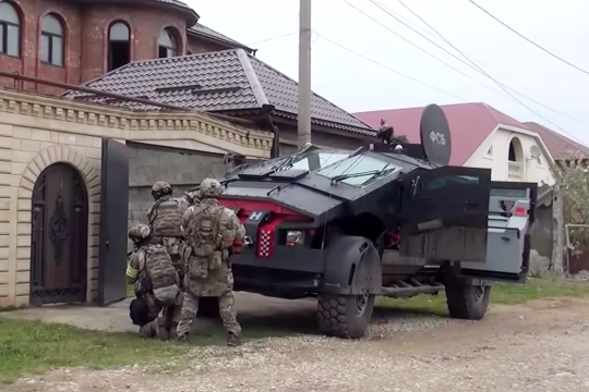 Броневик «Каратель» начали использовать в спецоперациях против боевиков (видео)