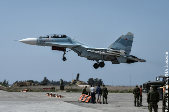 Минобороны: Новейшие российские самолеты прекрасно показали себя в Сирии