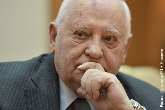 Горбачев заявил, что не снимает с себя ответственности за распад СССР