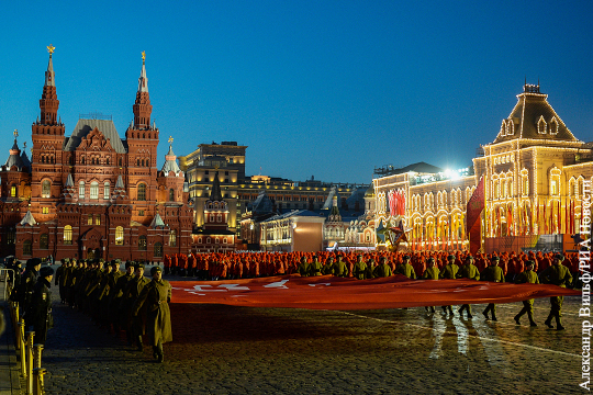 Репетиция парада Победы пройдет в Москве
