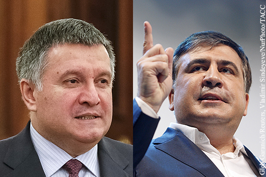 Саакашвили назвал Авакова коррупционером и «остатком Яценюка»