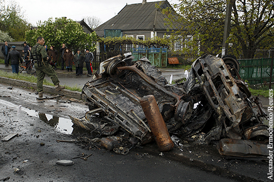 ОБСЕ: Поселок Еленовка в ДНР обстреляли со стороны украинских силовиков