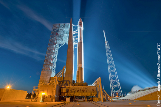 США назвали причиной нештатного запуска ракеты Atlas V сбой в российском двигателе