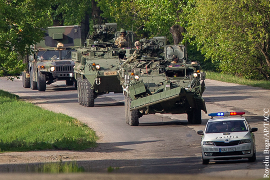 Военная техника США прибыла в Молдавию
