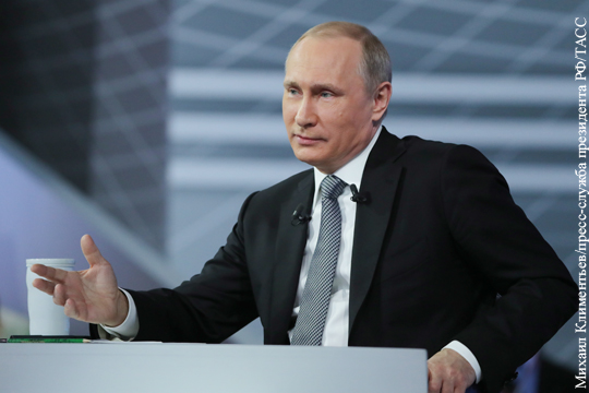 Опрос: Деятельность Путина одобряют 82% россиян