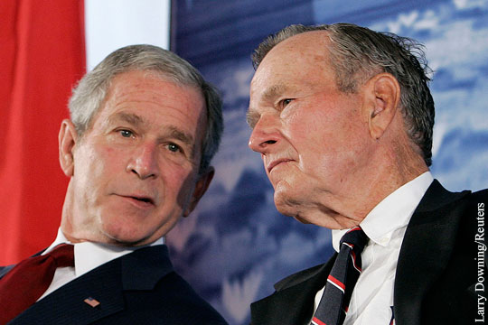 Экс-президенты США старший и младший Буши отказались поддержать Трампа