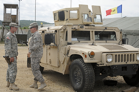 Военная техника НАТО в Молдавии воспринята как провокация