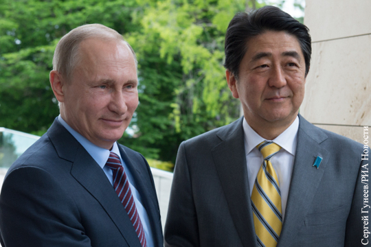 Абэ предложил Путину план экономического сотрудничества