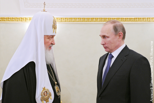 Путин провел встречу с патриархом Кириллом