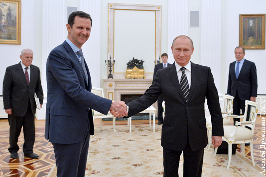Госдеп: Россия положительно повлияла на власти Сирии