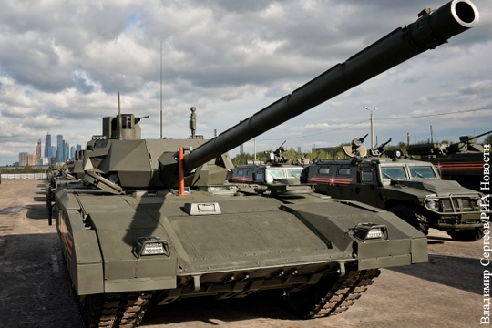 Начались войсковые испытания танков «Армата»
