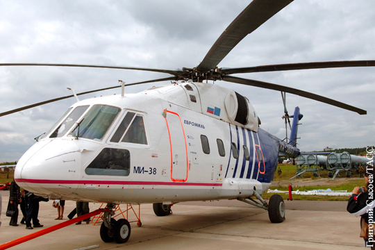 Первую партию новых вертолетов Ми-38 решено заказать для ВКС России