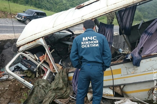 В Южной Осетии погибли шесть российских офицеров