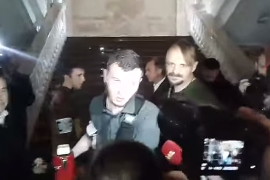 В Киеве националисты ворвались в здание министерства информационной политики Украины