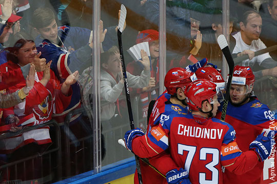 Сборная России разгромила команду США в матче за бронзу ЧМ по хоккею