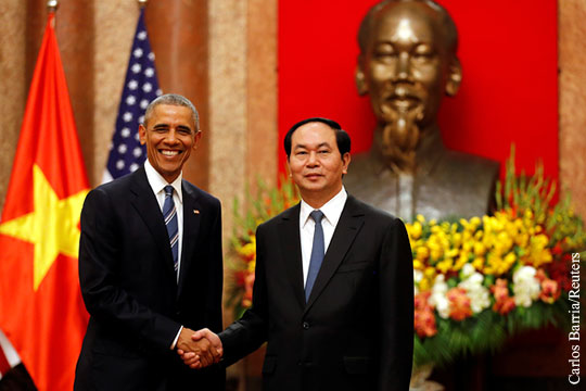 Обама объявил об отмене эмбарго США на поставки вооружений Вьетнаму