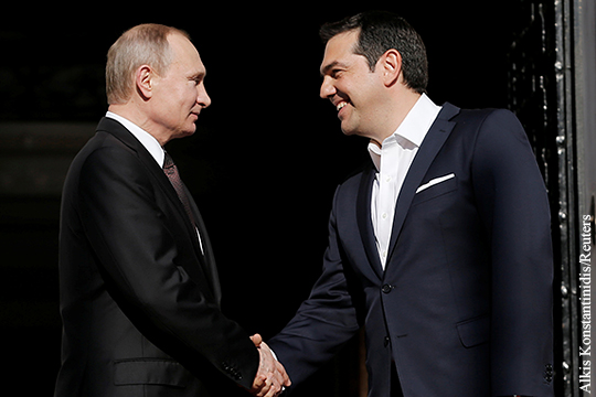Россия и Греция подписали декларацию об укреплении отношений